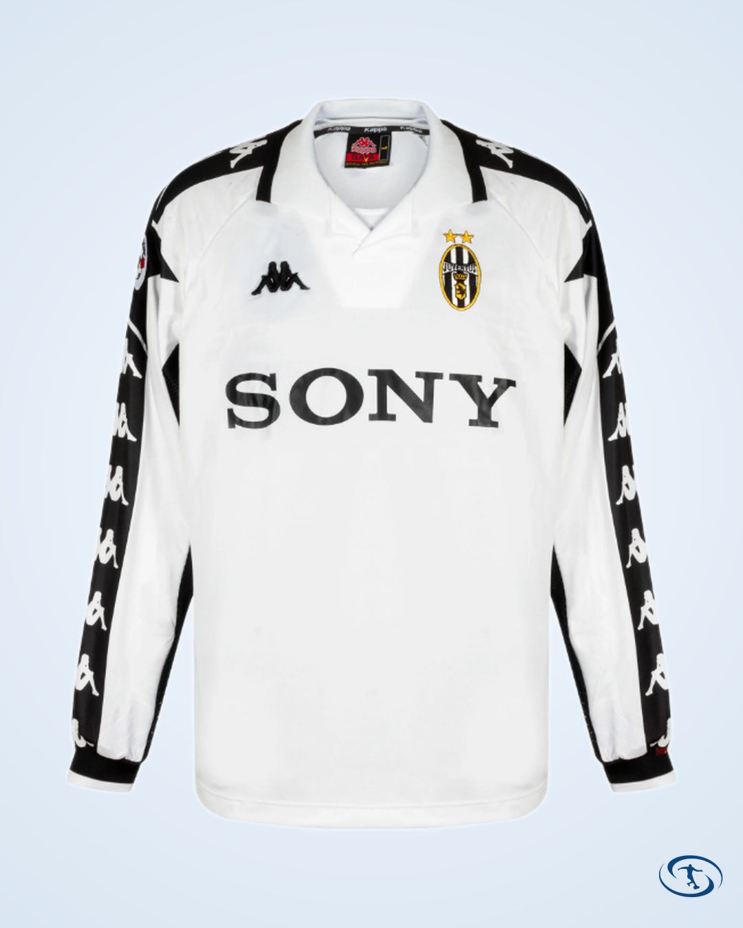 Juventus Away Retro Jersey 1999 2000 Long Sleeve Mens