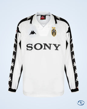 Juventus Away Retro Jersey 1999 2000 Long Sleeve Mens