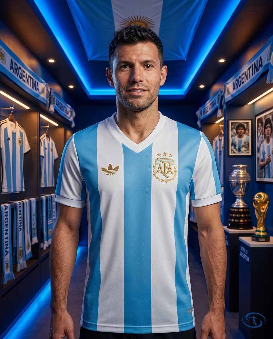 Camisa Argentina Edição Especial 50 anos - Adidas Torcedor Masculino - Front View | Sant Sport