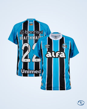 Gremio Home Braithwaite 22 Shirt 2025 (Official Printing) - Men's
