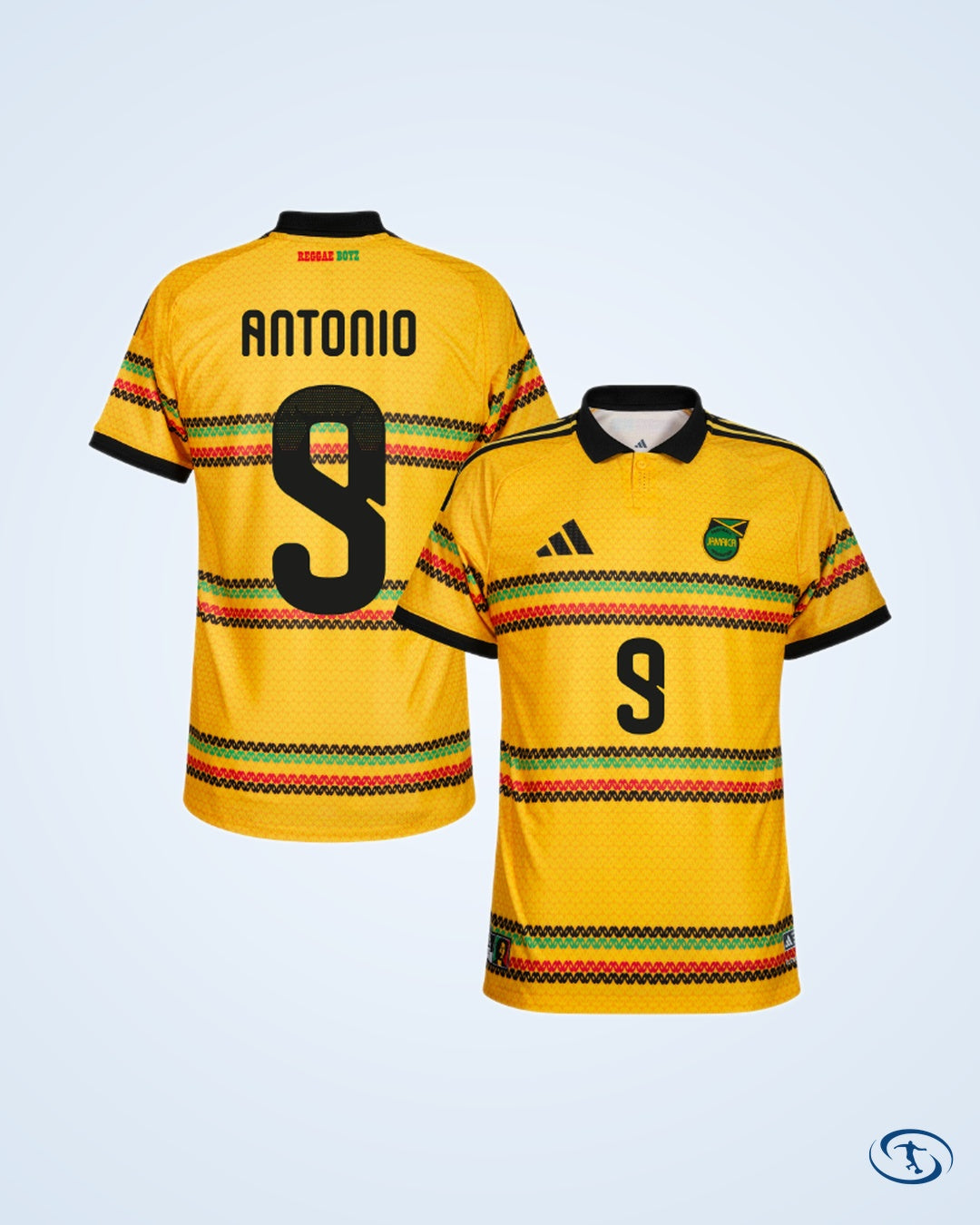 Jamaica Authentic Home Shirt 2026-2027 Player Version (Official Printing)