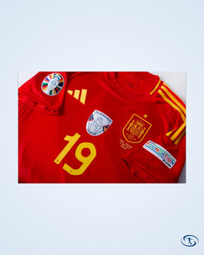 Spain Home Lamine Yamal 19 Shirt - Men's