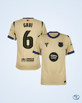 Barcelona Away Fan Version Shirt 2025-2026 (Champions League) - Men's