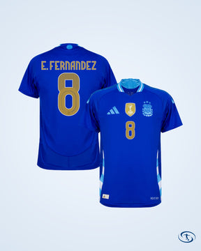 Argentina Away Authentic Player Version Shirt 2024-2025 (Official Printing) - Men's