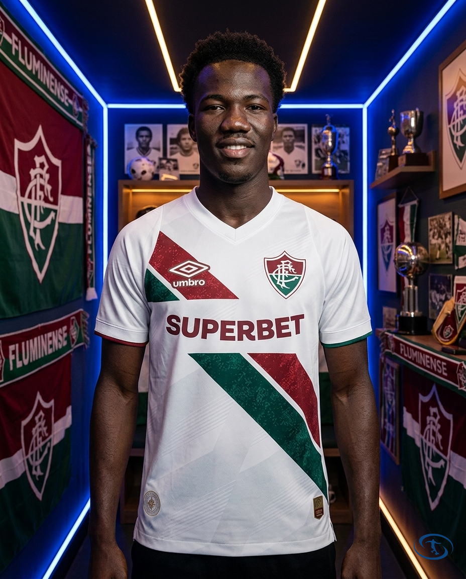 Camisa Fluminense Away 2024/25 - Versão Jogador Umbro Masculino - Branco - Front View | Sant Sport