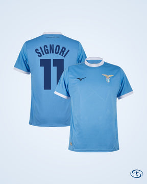 Mizuno Lazio Home Shirt 2025-2026 Fan Version (Legend Printing)
