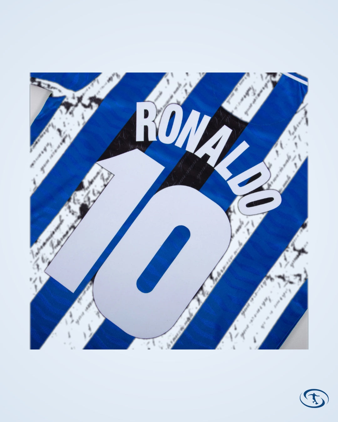Inter Milan Home Retro Player Number Shirt 1997-1998 (Retro Flock Printing) - Men's