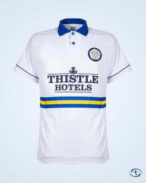 Score Draw Leeds United Home Retro Jersey 1993-1994 - Men's