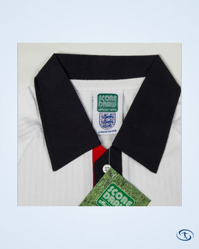 Score Draw England Home Owen 20 Retro Shirt World Cup Finals 1998 (Retro Flex Printing) - Men's | Sant Sport