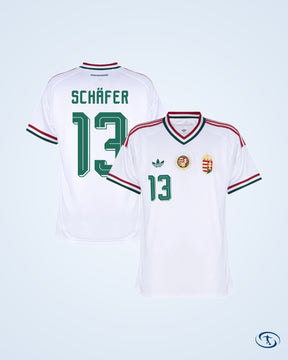 Hungary Away Shirt 2026-2027 Fan Version (Official Printing)