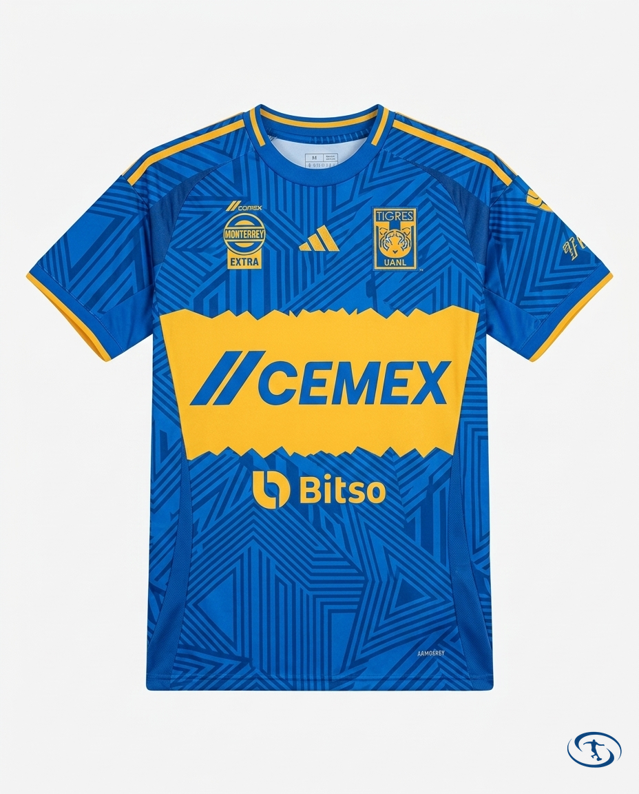 Tigres UANL Jersey Home 24/25 - Packshot | Sant Sport