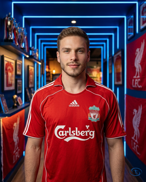 Camisa Liverpool Home Retrô 2006/07 Torcedor Adidas Masculina - Vermelho - Front View | Sant Sport