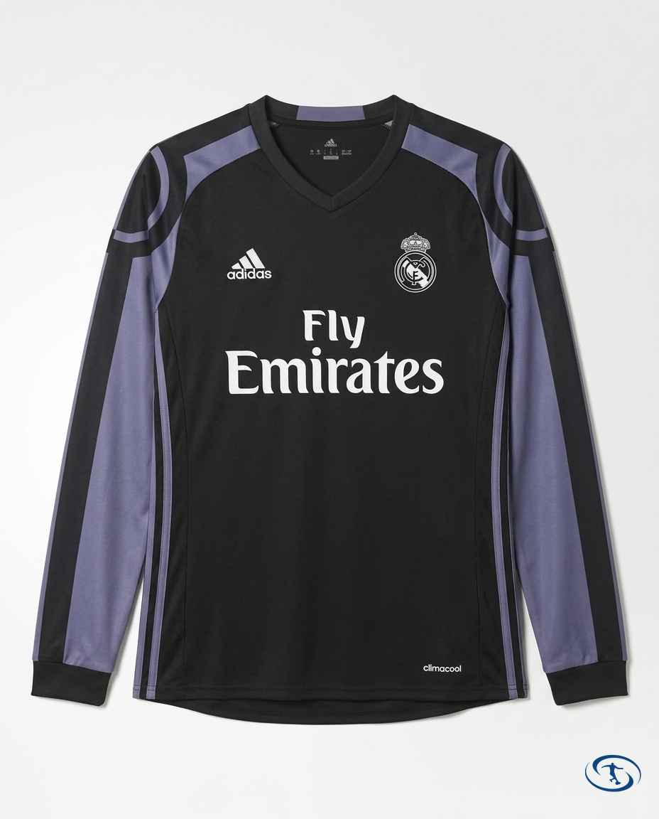 Real Madrid Jersey Long Sleeve Third Retro 2016/17 - Packshot | Sant Sport