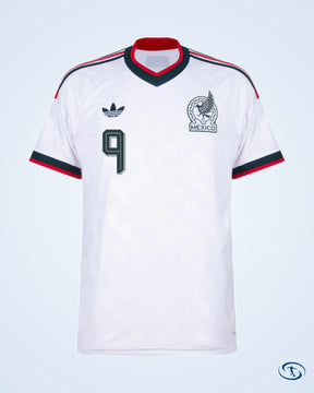 Mexico Away Raúl 9 Shirt 2026-2027 (Official Printing) - Men's | Sant Sport