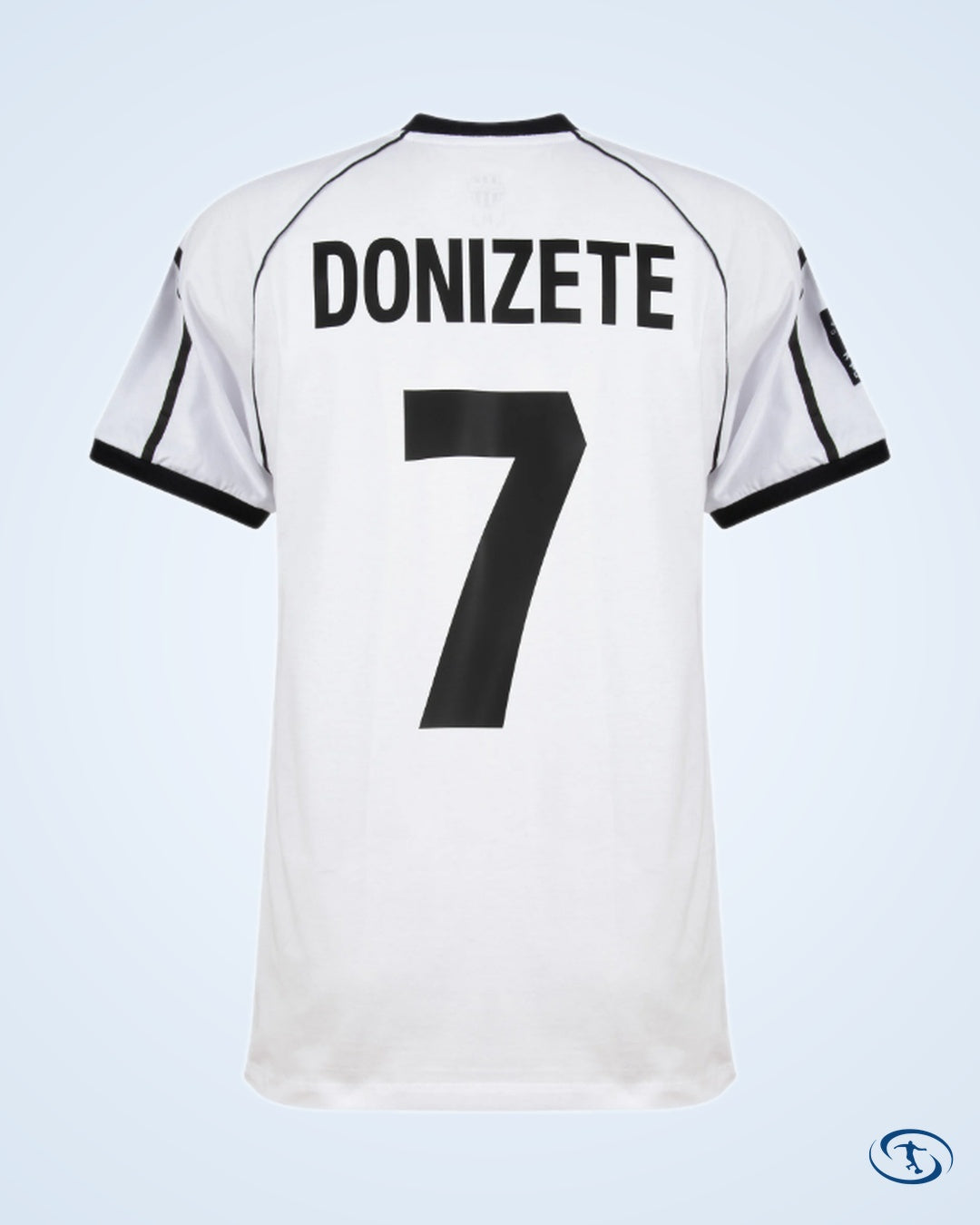 Vasco Da Gama Away Donizete 7 Retro Shirt 1998 (Retro Flex Printing) - Men's