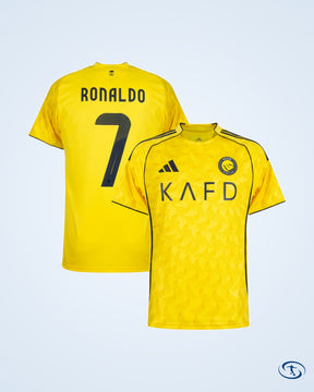 Al Nassr Home Ronaldo 7 Shirt 2025-2026 (Official Printing) - Men's