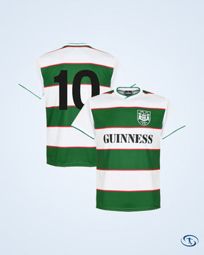 Cork City FC No.10 (Brooking) Home Retro Shirt 1984-1985 (Retro Flock Printing) - Men's