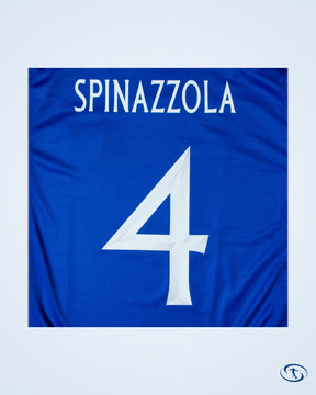 Italy Home Spinazzola 4 Shirt 2023-2024 (Official Printing) - Men's