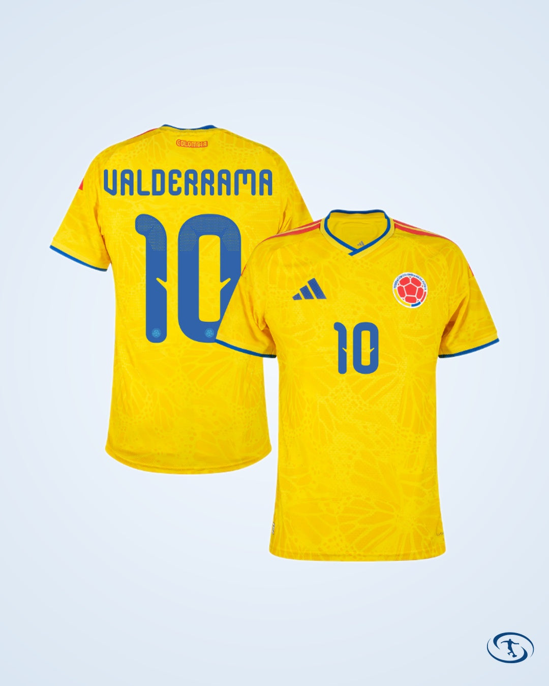 Colombia Authentic Shirt 2026-2027 Player Version (Official Printing)