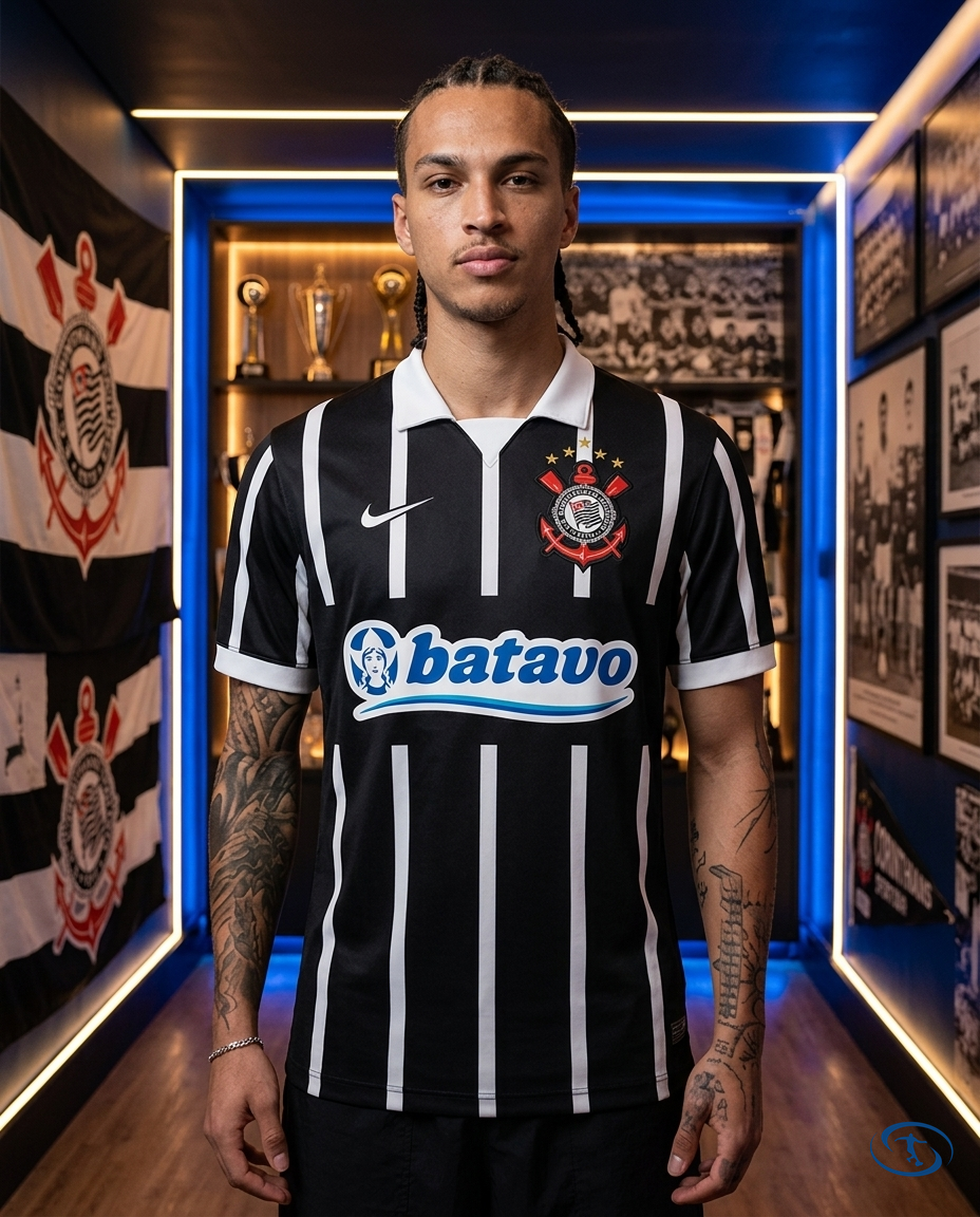 Corinthians Jersey Retro 2009 Nike - Men's Preto - Front View | Sant Sport