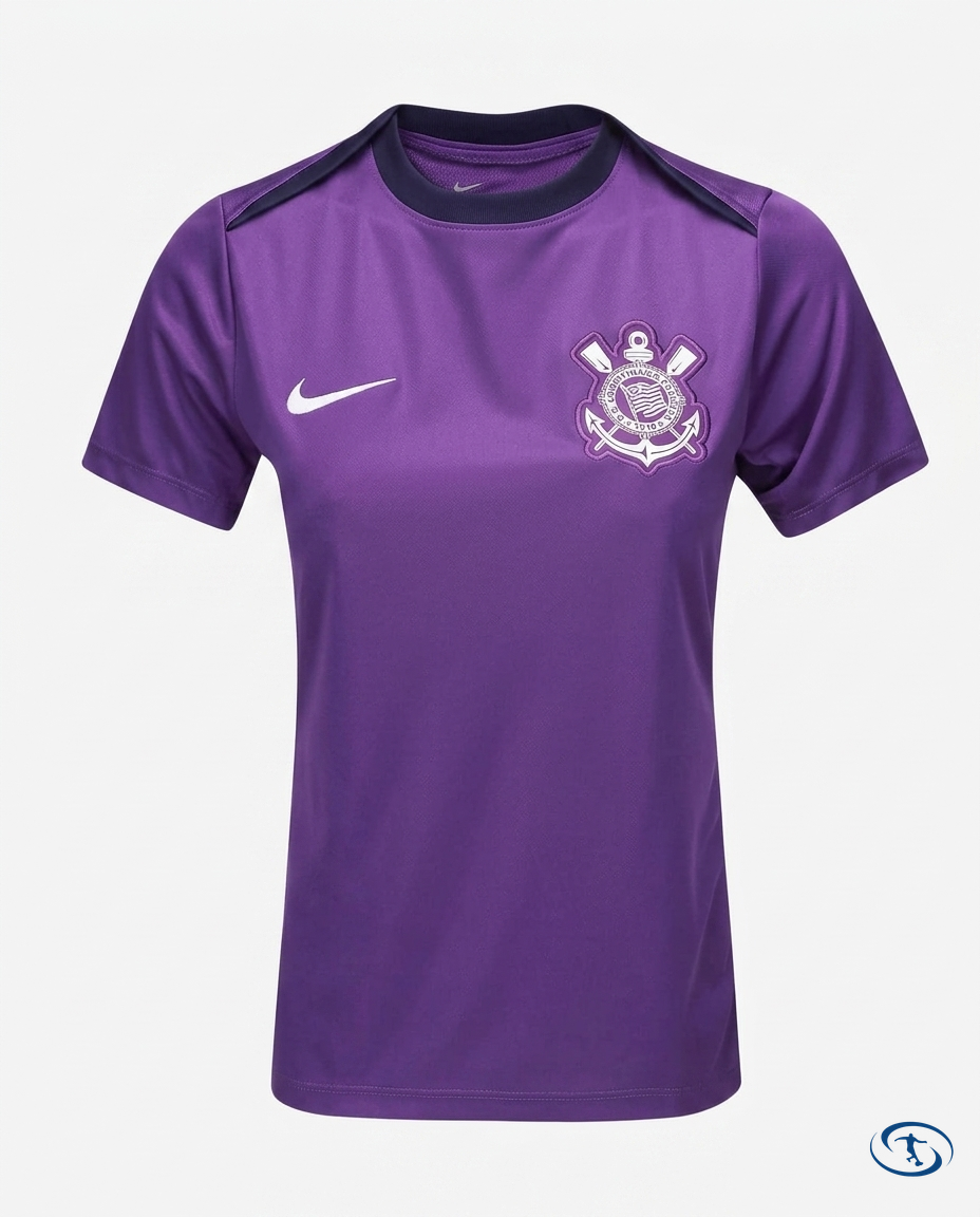 Corinthians Jersey Training 2025/26 Nike Women's - Purple - Packshot | Sant Sport