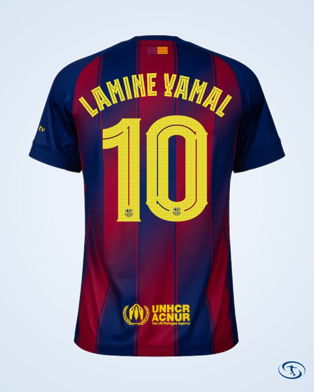 Barcelona Home Lamine Yamal 10 Shirt 2025-2026 - Men's