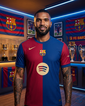 Camisa Barcelona Home 24/25 Versão Jogador Nike Masculino - Front View | Sant Sport
