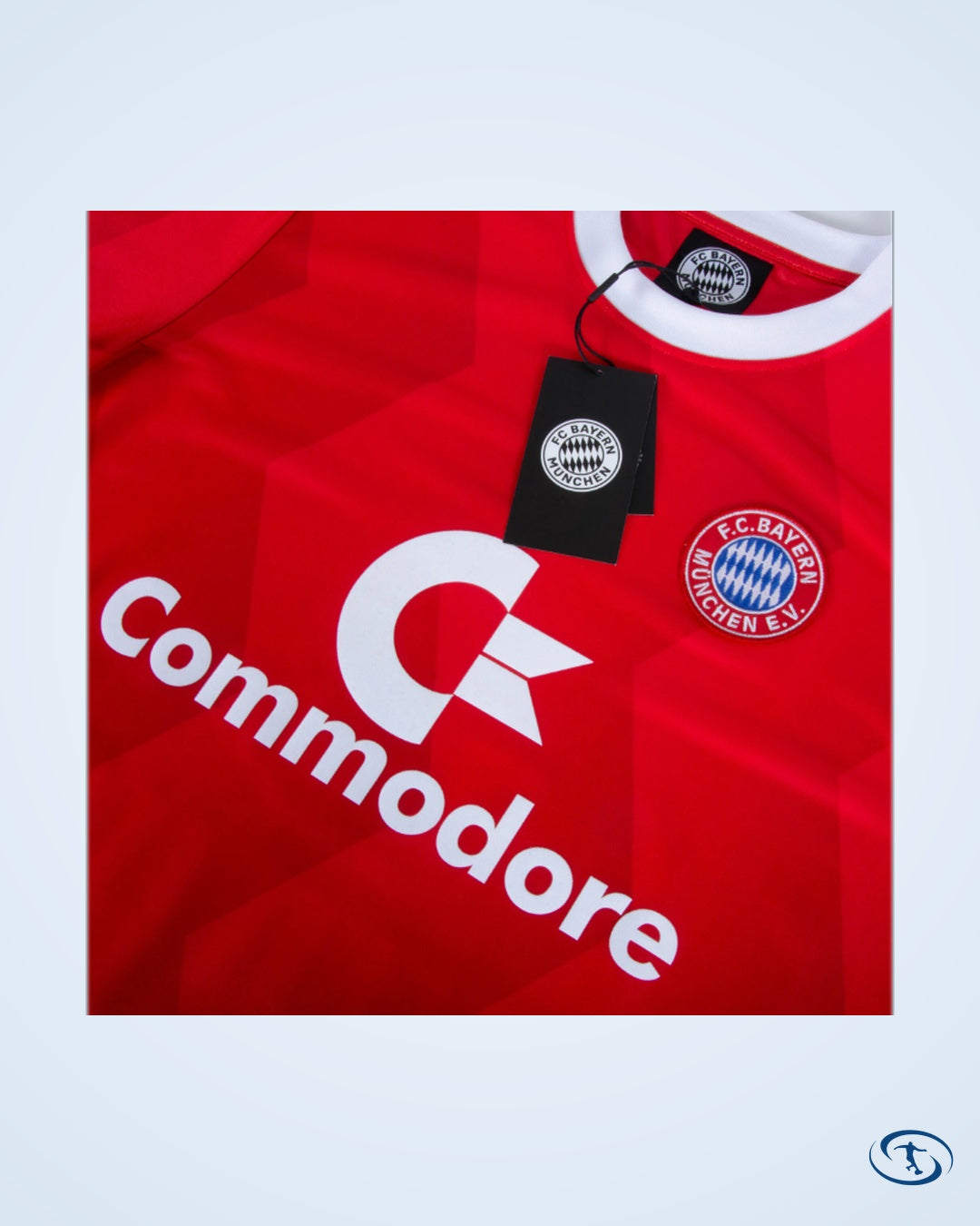 FC Bayern Munich Augenthaler 5 Retro Jersey 1988-89 (Retro Flock Printing) - Men's
