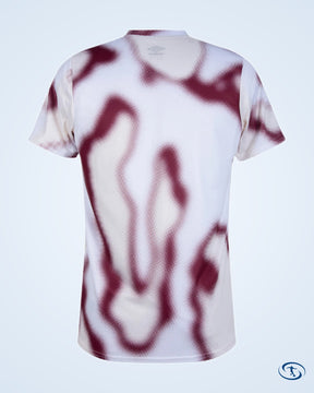 West Ham Pre-Match Warm Up Shirt - White/New Claret 2024-2025 - Men's