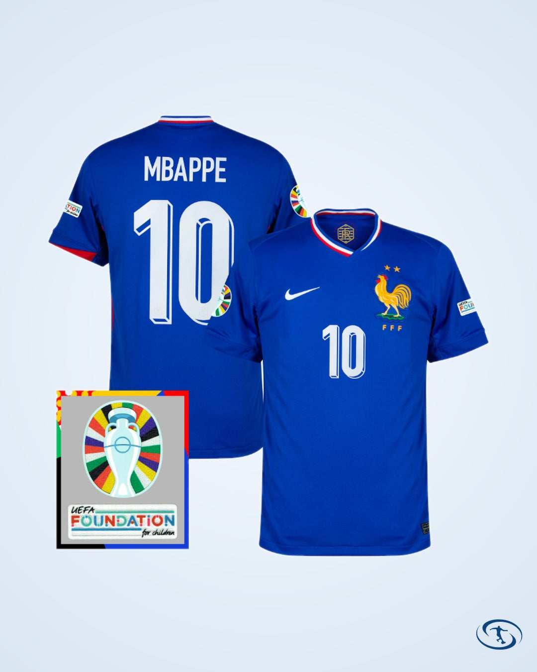 France Home Mbappe 10 Shirt 2024-2025 (Official Printing) - Men's | Sant Sport