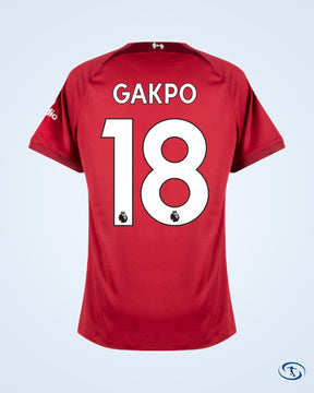 Liverpool Home Shirt 2022-2023 (Premier League) Fan Version Customizable