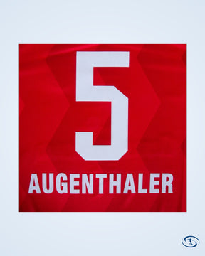 FC Bayern Munich Augenthaler 5 Retro Jersey 1988-89 (Retro Flock Printing) - Men's