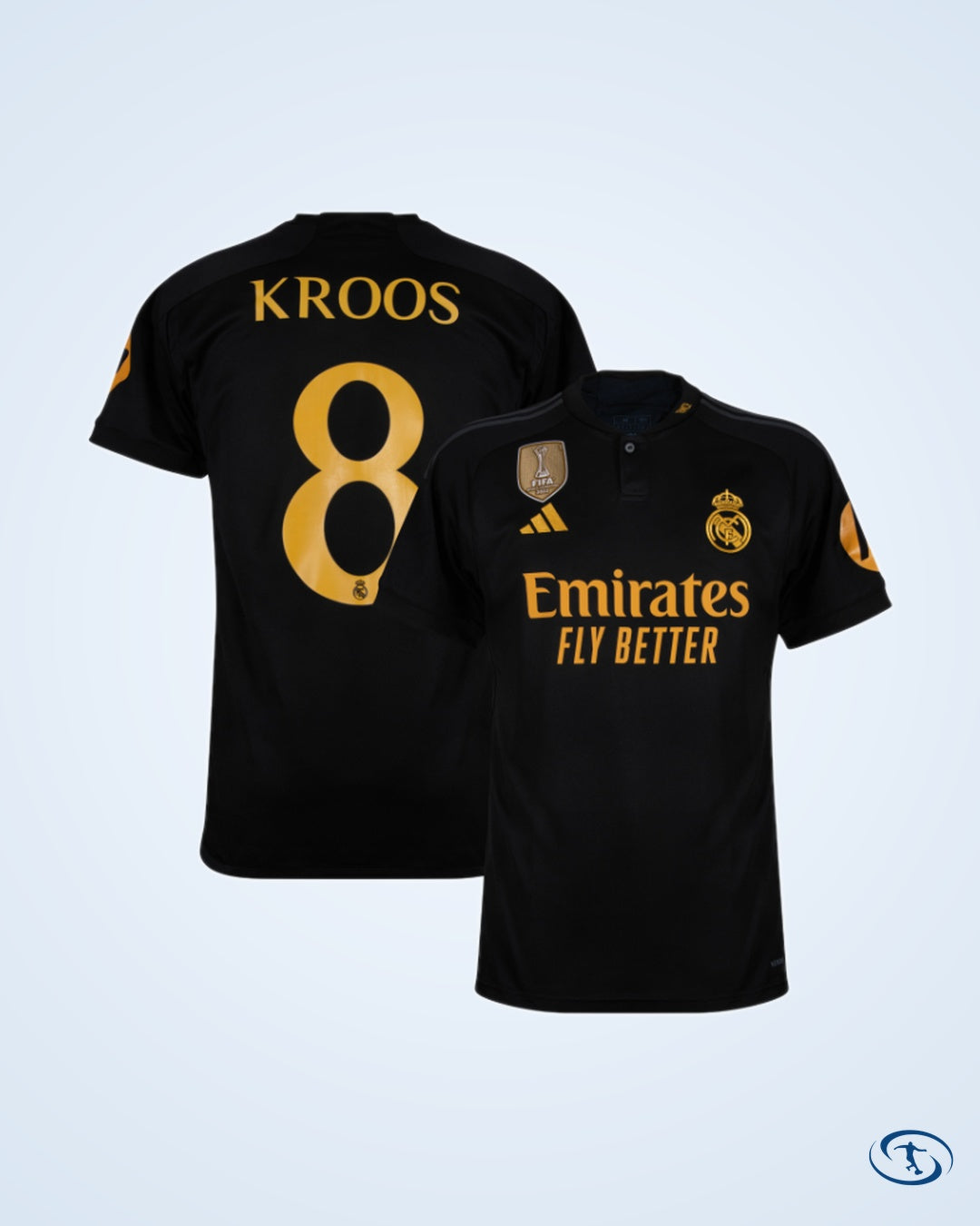 Real Madrid 3rd Kroos 8 Shirt 2023-2024 (Official Printing) - Men's