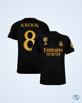 Real Madrid 3rd Kroos 8 Shirt 2023-2024 (Official Printing) - Men's