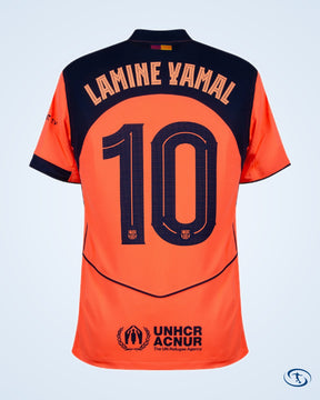 Barcelona 3rd Lamine Yamal 10 KIDS Shirt 2025-2026 (Champions League) - Kids