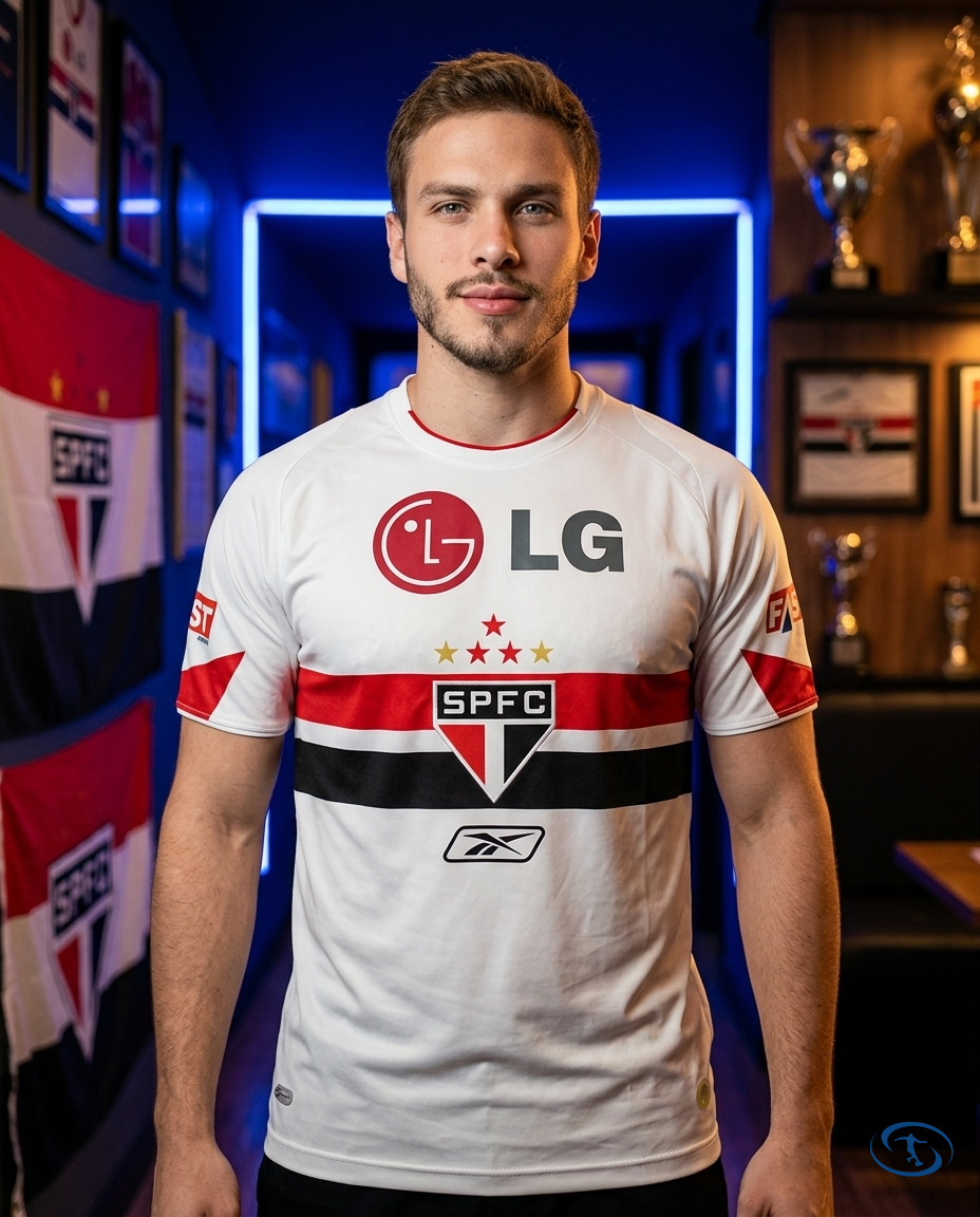 Sao Paulo FC Jersey Retro 2007 Men's - Front View | Sant Sport