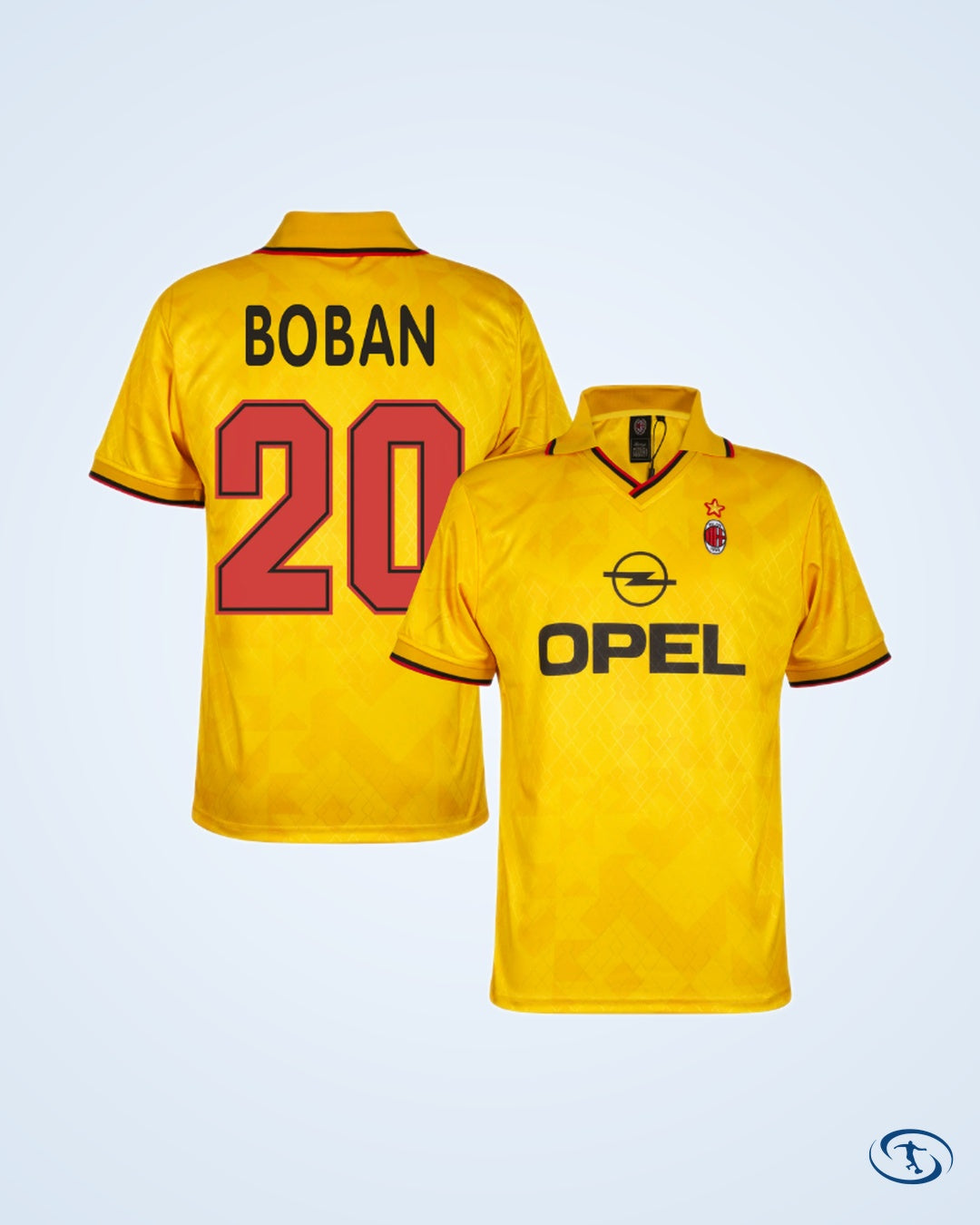 AC Milan Retro 3rd Shirt 1995-1996 (Retro Flex Printing)