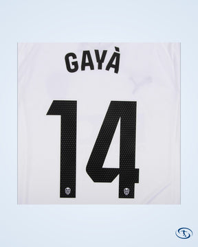 Valencia Home Gayà 14 Shirt 2025-2026 (La Liga) - Men's