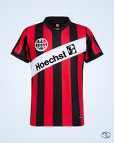 Eintracht Frankfurt Home No.9 Retro Shirt 1990-1991 (Retro Flock Printing) - Men's | Sant Sport