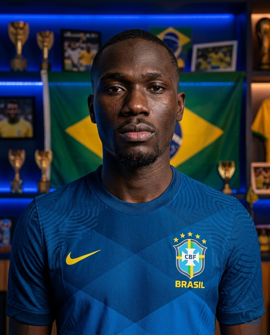 Camisa Seleção Brasileira Retrô 2021 Torcedor Nike Masculina - Azul - Badge Close-Up | Sant Sport
