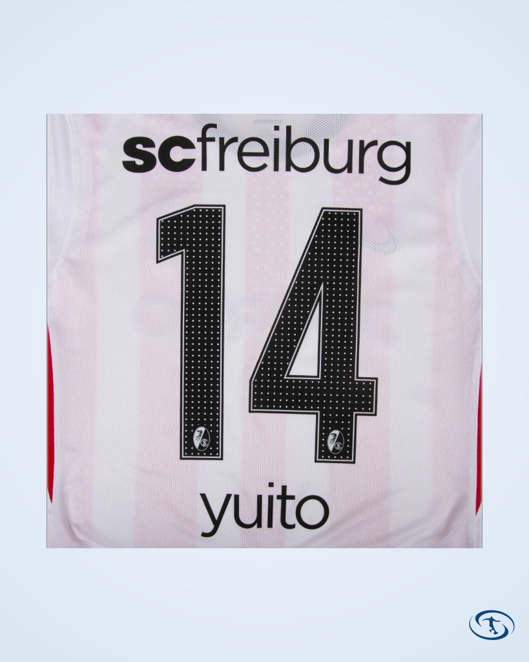SC Freiburg Home Yuito 14 Shirt 2025-2026 (Official Printing) - Men's