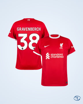 Liverpool Home Shirt 2023-2024 Fan Version (Premier League)