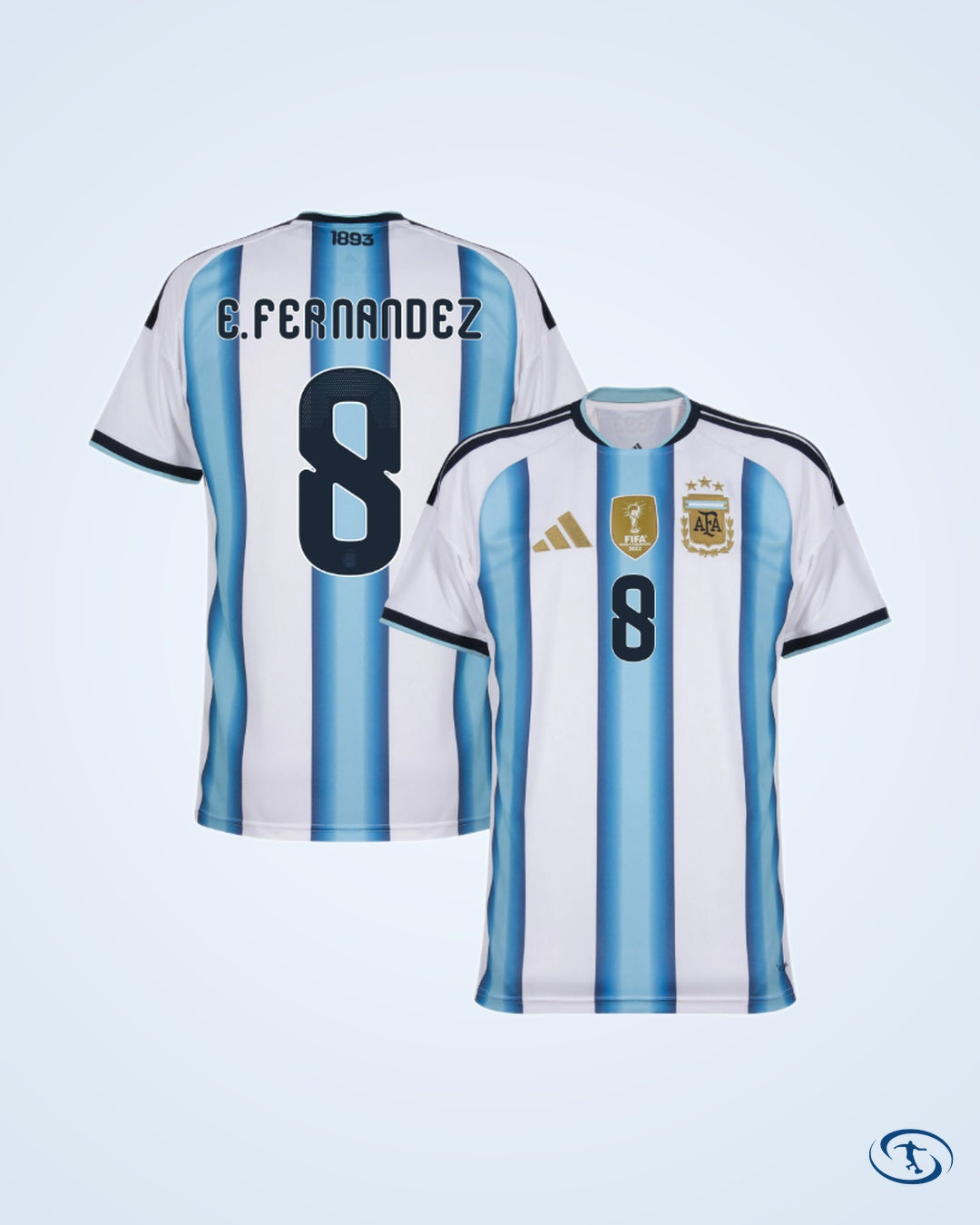 Argentina Home Player Number Shirt 2026-2027 (Official Printing)- Men's