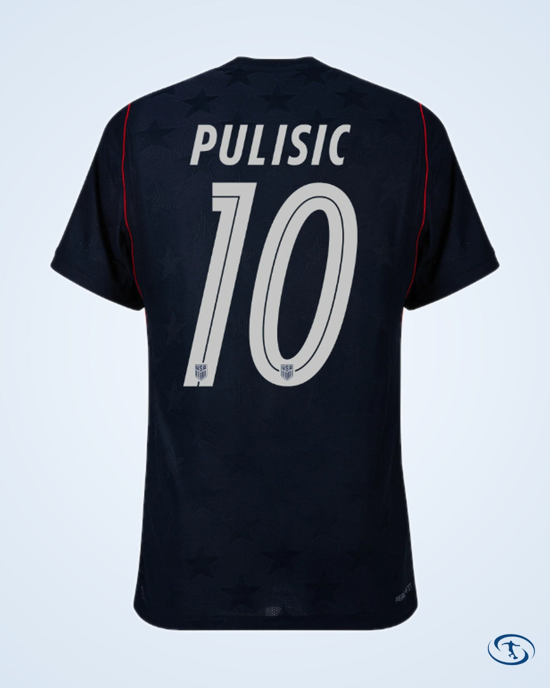 USA Away Pulisic 10 Shirt 2026-2027 (Official Printing) - Men's