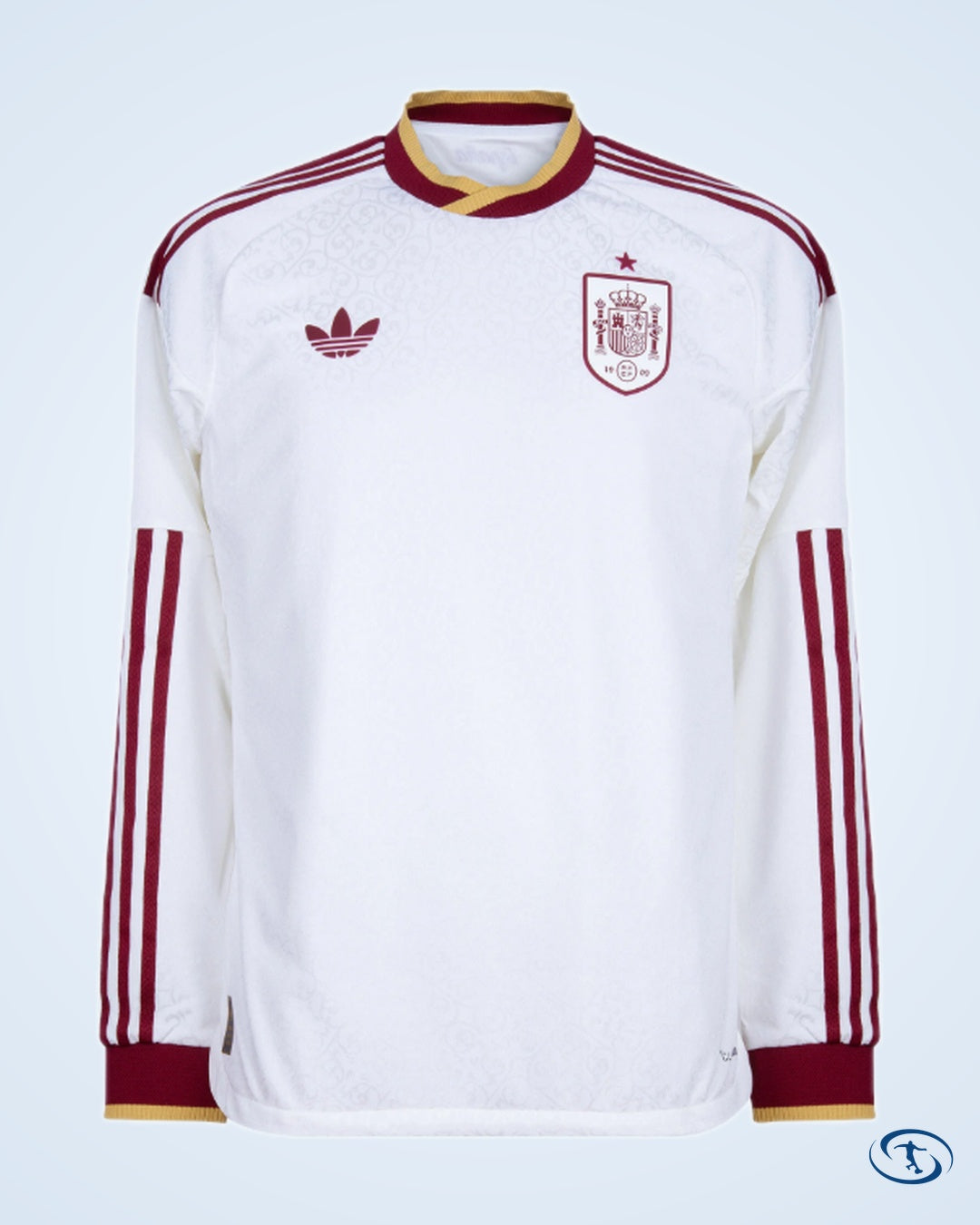 Spain Authentic Away L/S Shirt 2026-2027 - Men's