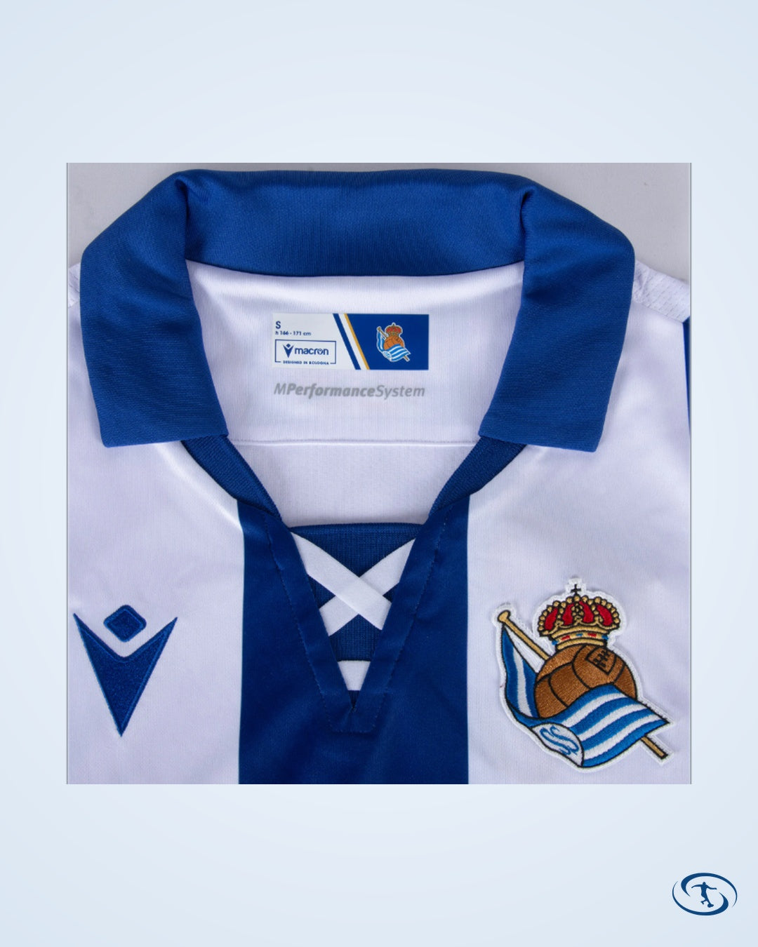 Real Sociedad Home Authentic Matchday Shirt 2024-2025 - Men's | Sant Sport