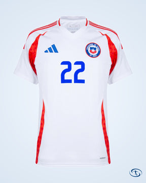 Chile Away B.B Díaz 22 Shirt 2024-2025 (Official Printing) - Men's | Sant Sport