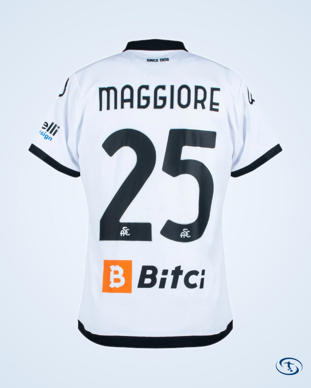 Spezia Calcio Home Maggiore 25 Shirt 2021-2022 (Official Printing) - Men's