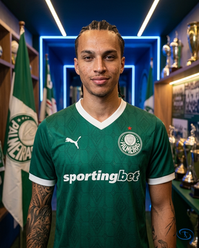 Palmeiras Jersey Home 2025/26 - Player Version Puma Men's - Green - Badge Close-Up | Sant Sport