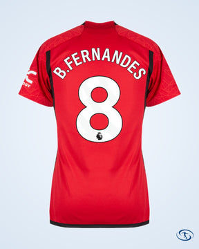 Man Utd Home B.Fernandes 8 Shirt 2023-2024 (Premier League) - Men's